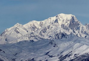 Vue du Mont Blanc