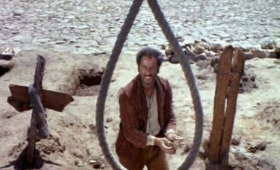 Eli Wallach jouant Tuco dans Le Bon, La Brute et Le Truand