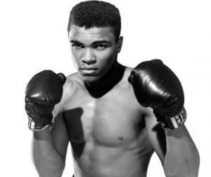 Le boxeur Mohamed Ali