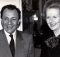 Michel Rocard et Margaret Thatcher